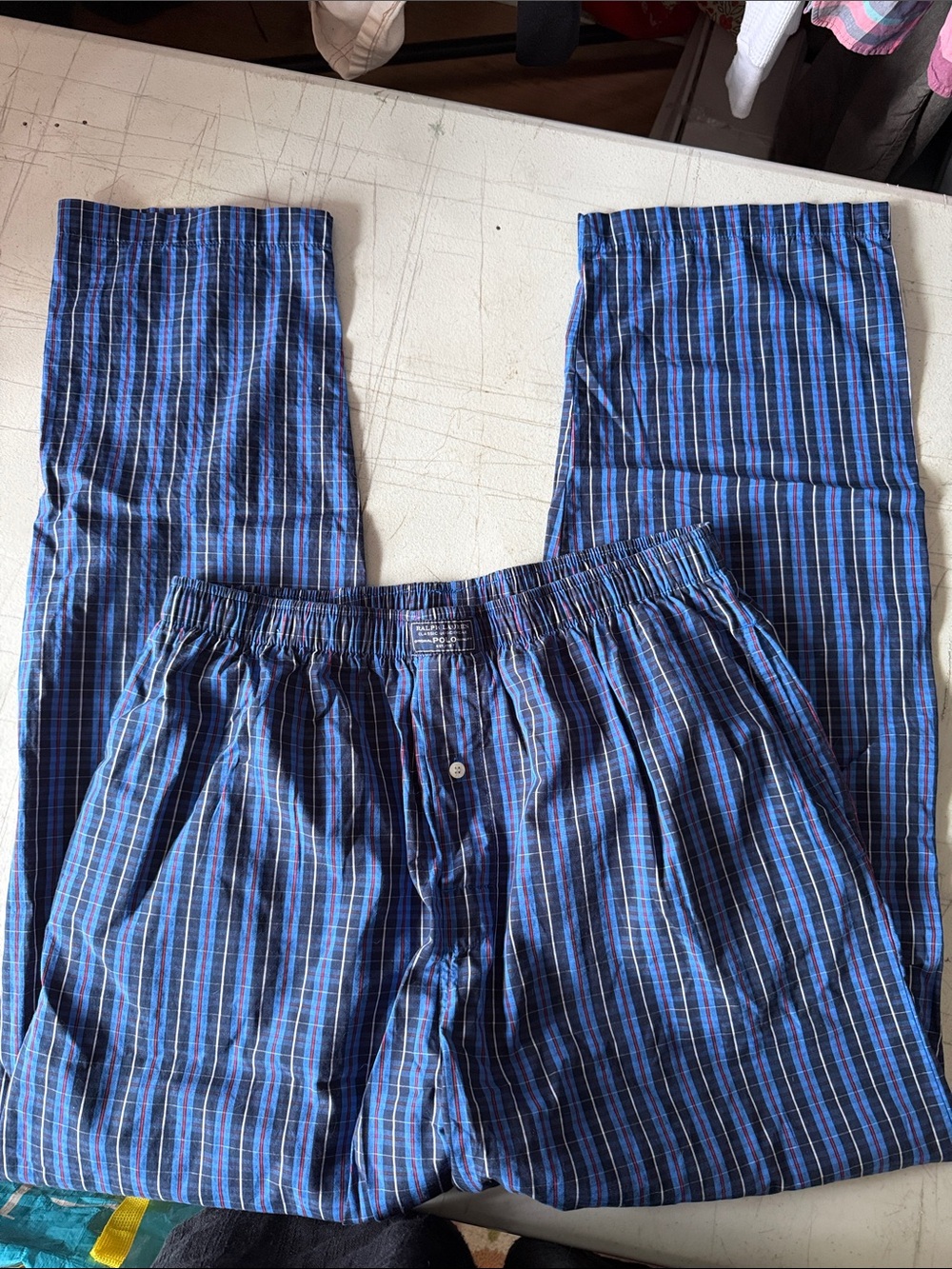vintage Ralph Lauren striped pants sleepwear
